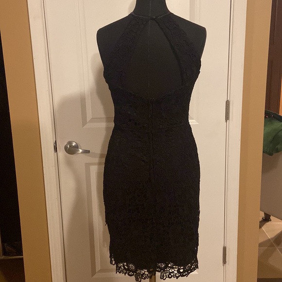 Black Lace Francesca Dress - Picture 2 of 6